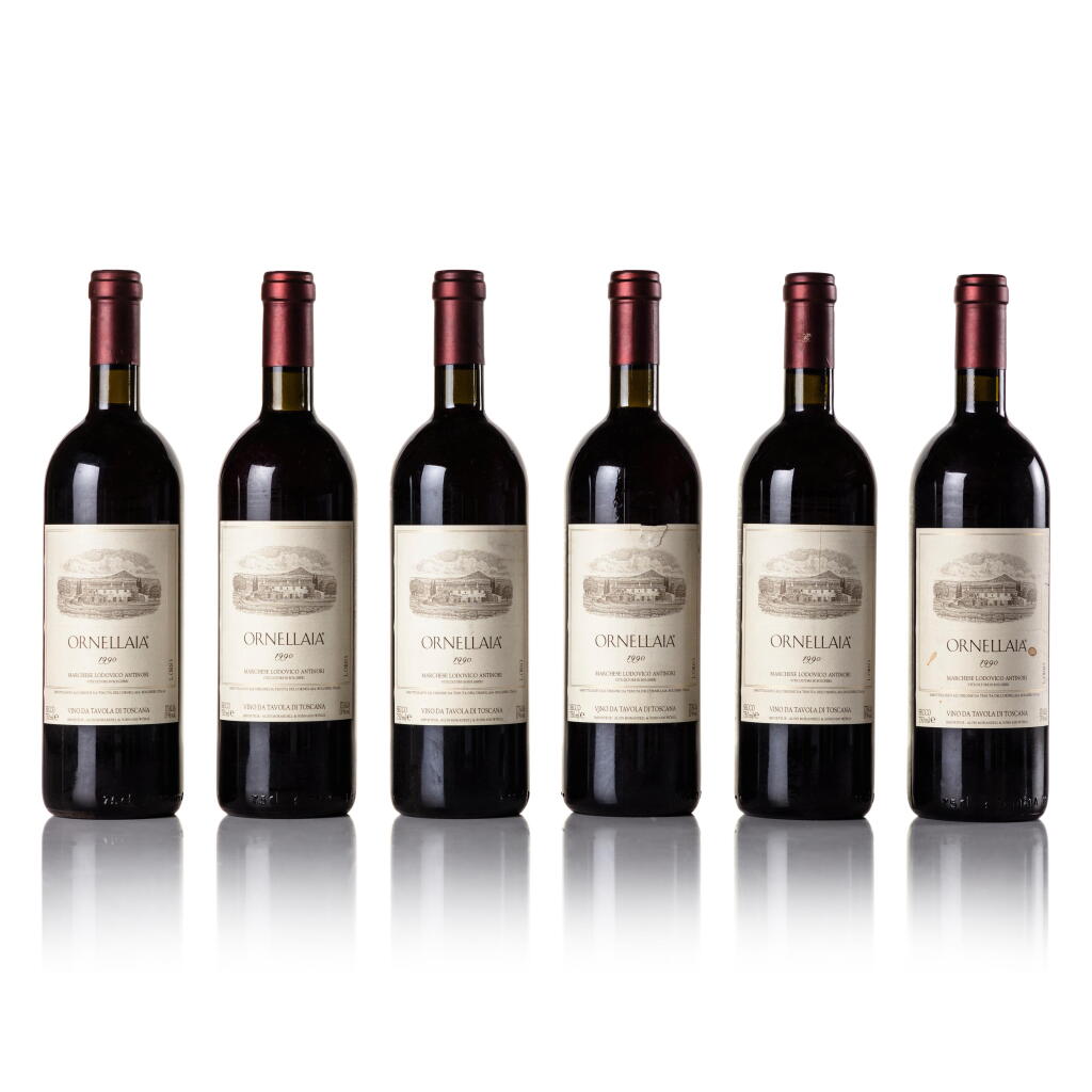 View full screen - View 1 of Lot 476. Ornellaia 1990 (12 BT).
