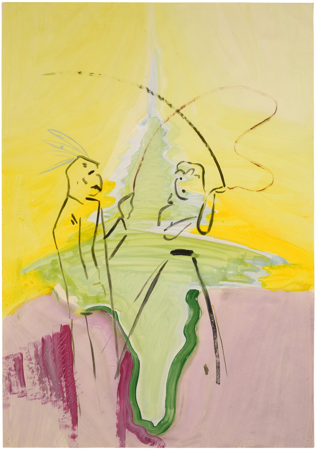 View full screen - View 1 of Lot 269. Ohne Titel.
