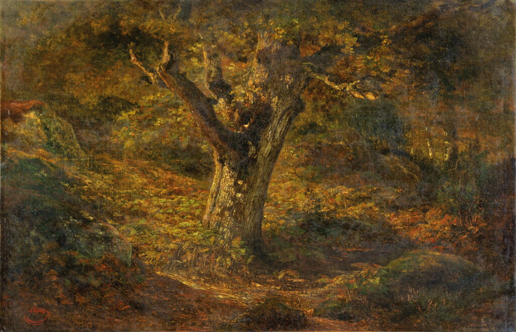 View full screen - View 1 of Lot 74. The old Oak, Ornans.