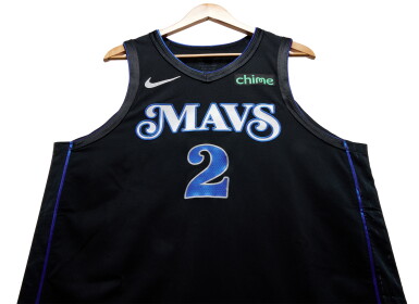 View full screen - View 1 of Lot 27. Dereck Lively II Dallas Mavericks 2023-2024 In-Season Tournament Game Worn City Edition Jersey .
