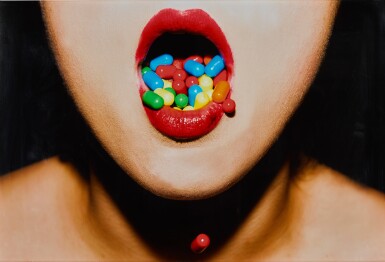 View full screen - View 1 of Lot 75. Tyler Shields, Pill Mouth.