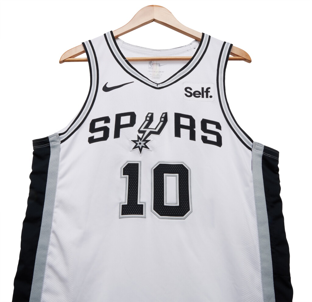 View full screen - View 1 of Lot 166. Jeremy Sochan San Antonio Spurs 2023-2024 Game Worn Association Edition Jersey .