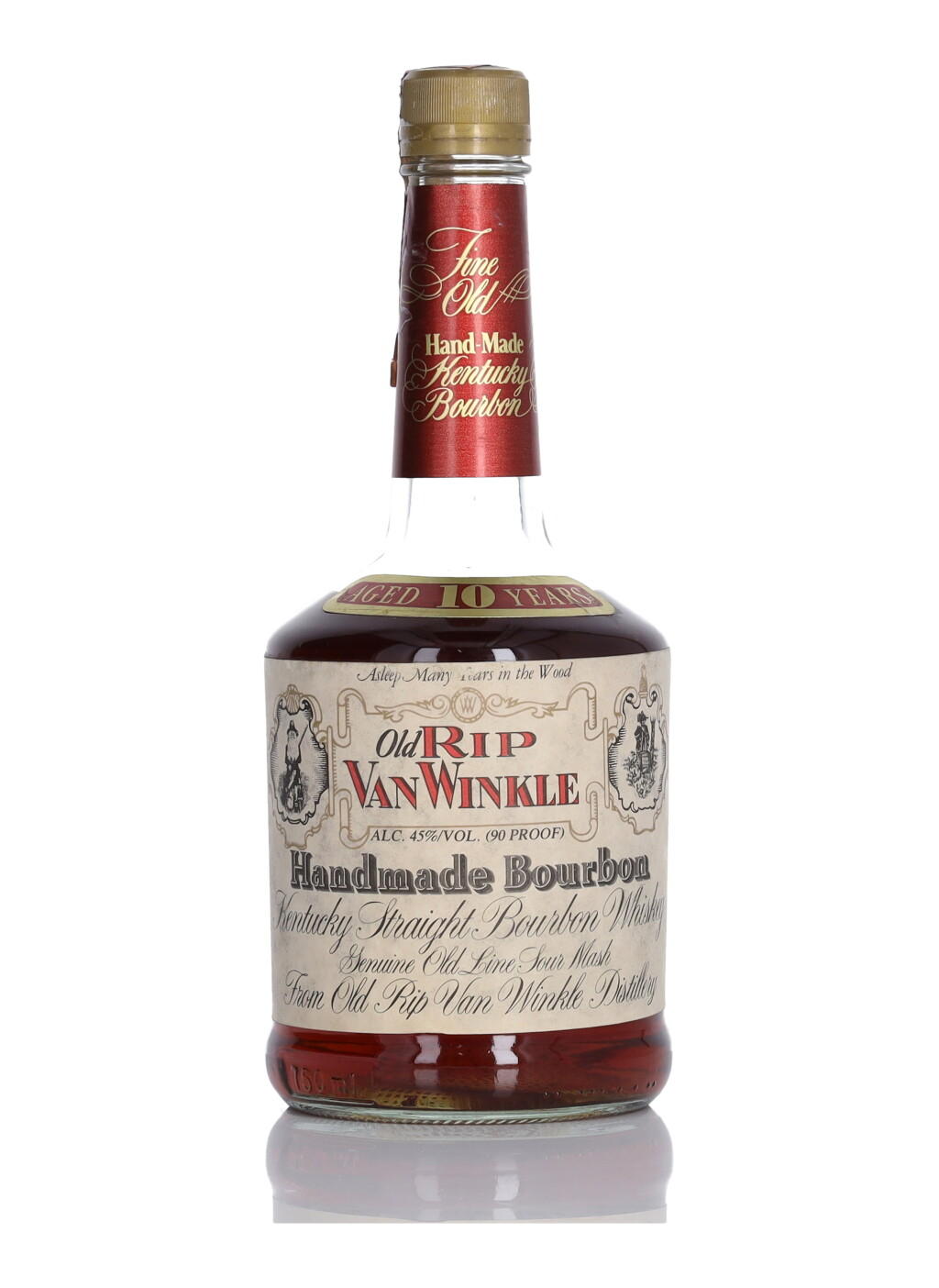 View full screen - View 1 of Lot 124. Old Rip Van Winkle 10 Year Old 90 Proof NV (1 Bottle 75cl).