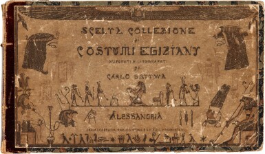 View full screen - View 1 of Lot 58. Egypt—Carlo Gotta | Egyptian Costumes, 24 chromolithographed plates, 1855.