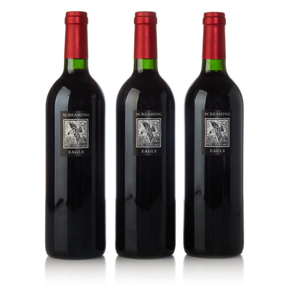 View full screen - View 1 of Lot 284. Screaming Eagle, Cabernet Sauvignon, Napa Valley 2001 (3 BT).