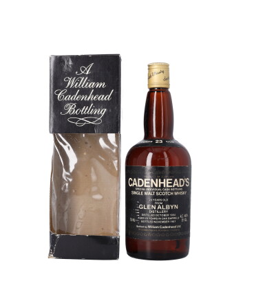 View full screen - View 1 of Lot 5497. Glen Albyn Cadenhead's Dumpy 23 Year Old 46.0 abv 1964 (1 BT75).