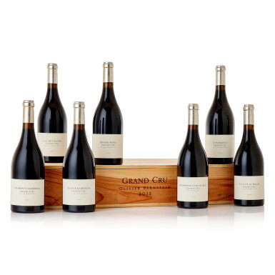 View full screen - View 1 of Lot 1135. Bernstein Mixed Grand Cru Case 2012 Olivier Bernstein (7 BT).