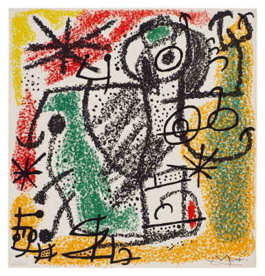 View full screen - View 1 of Lot 135. Joan Miró y Cataluña (C. Bks. 124).