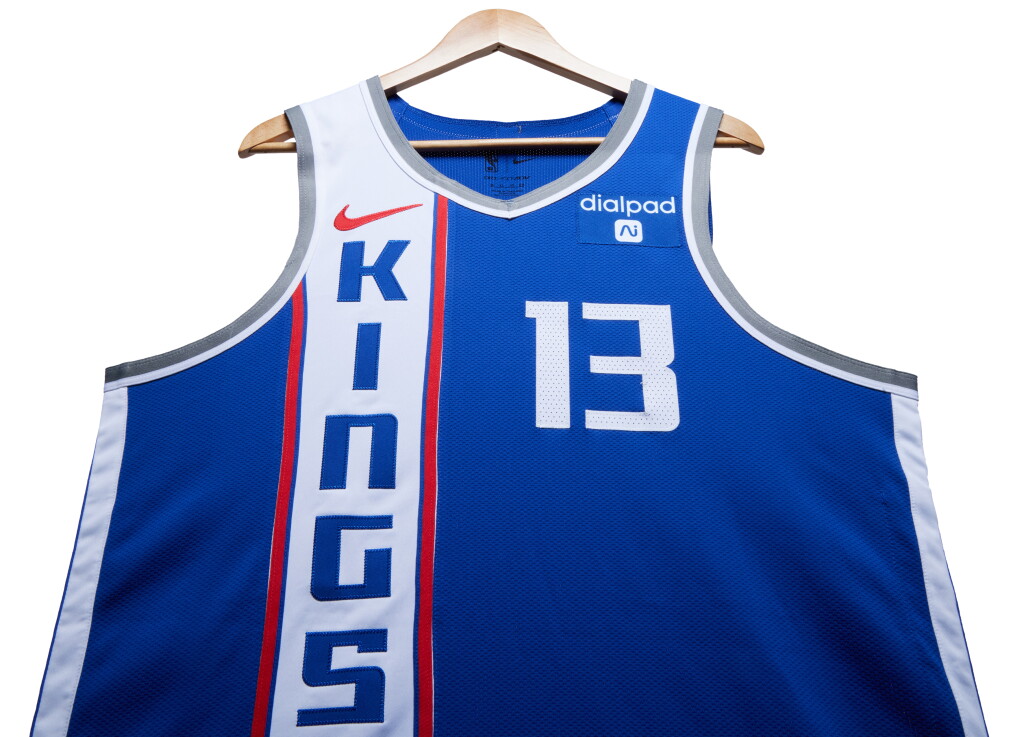 View full screen - View 1 of Lot 100. Keegan Murray Sacramento Kings 2023-2024 In-Season Tournament Quarterfinals Game Worn City Edition Jersey.