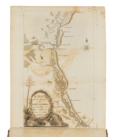 View full screen - View 1 of Lot 3. Bartram, William | “It is written in the spirit of the old travellers.” — Coleridge.