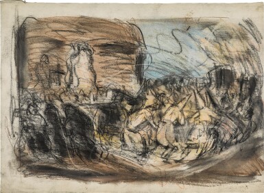 View full screen - View 1 of Lot 83. From Goya: Procession of the Flagellants.