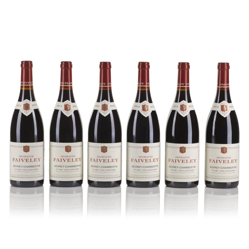 View full screen - View 1 of Lot 505. Gevrey Chambertin, Les Cazetiers 2012 Faiveley (12 BT).