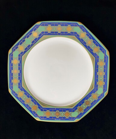 View full screen - View 1 of Lot 97. Twelve Thomas Goode bone china sample dinner plates, various dates.