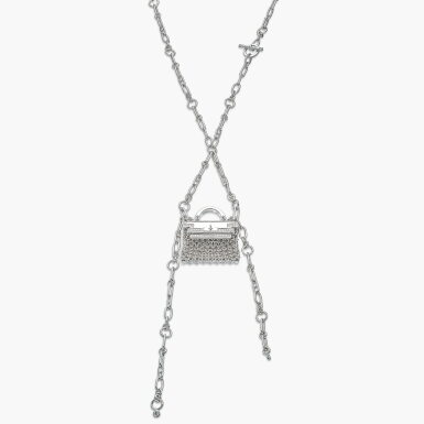 View full screen - View 1 of Lot 1273. Gold and Diamond 'Précieux Kelly' Pendant Sautoir | 愛馬仕 | K金 鑲嵌 鑽石 ‘Précieux Kelly’ 長項鏈.