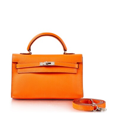 View full screen - View 1 of Lot 8354. Orange Swift Micro Kelly 15 Palladium Hardware, 2011.