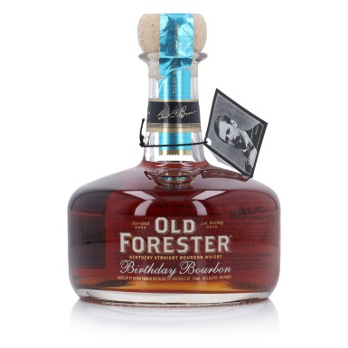 View full screen - View 1 of Lot 784. Old Forester Birthday Bourbon 12 Year Old 2015 Release 100 Proof 2003 (1 Bottle 75cl).