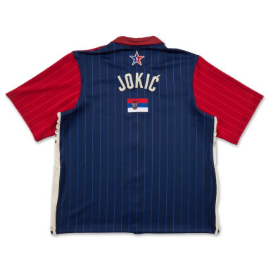 View full screen - View 1 of Lot 17. Nikola Jokic Game Worn ‘NBA All-Star Game’ Warmup Set .