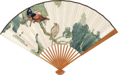 View full screen - View 1 of Lot 2597. 劉奎齡 新秋 | Liu Kuiling, Birds in Early Autumn.