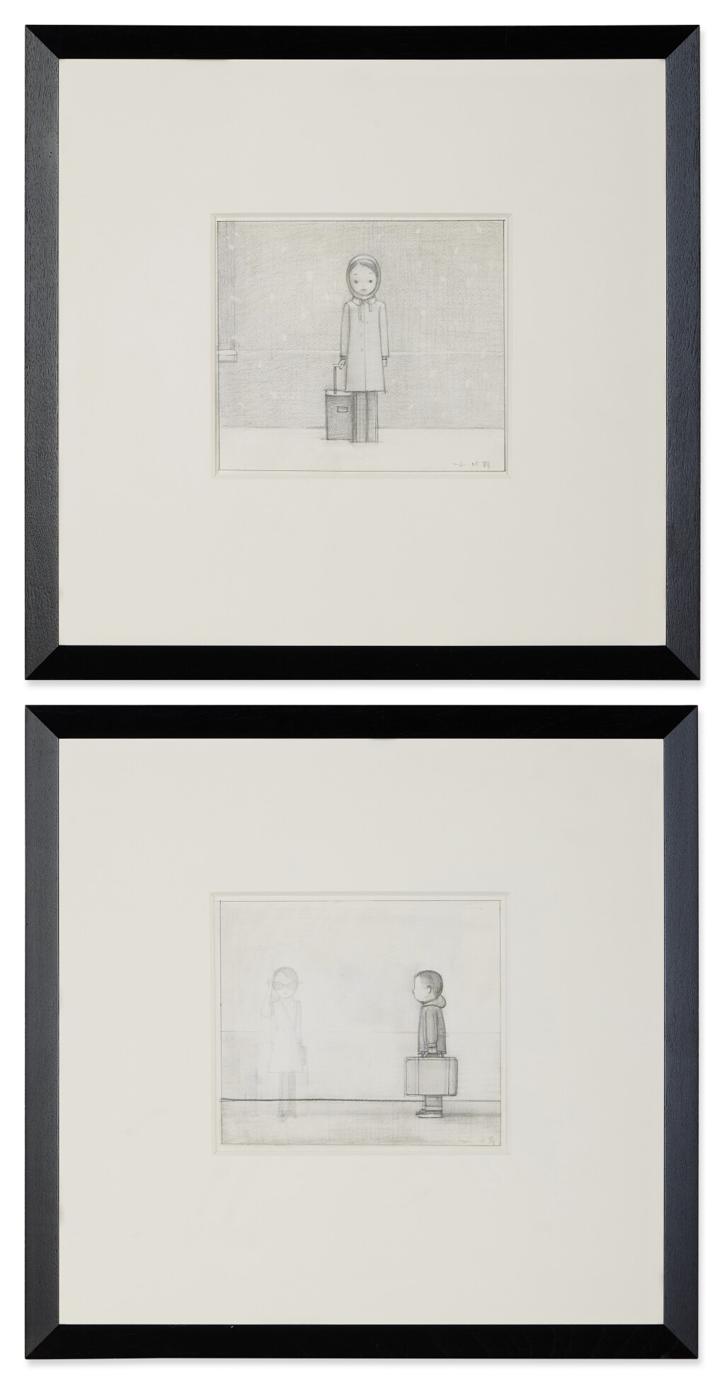 View full screen - View 1 of Lot 491. Sketch for Leave Me in the Dark.