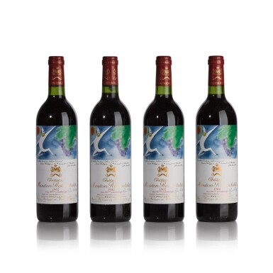 View full screen - View 1 of Lot 31. Château Mouton Rothschild 1982 (12 BT).