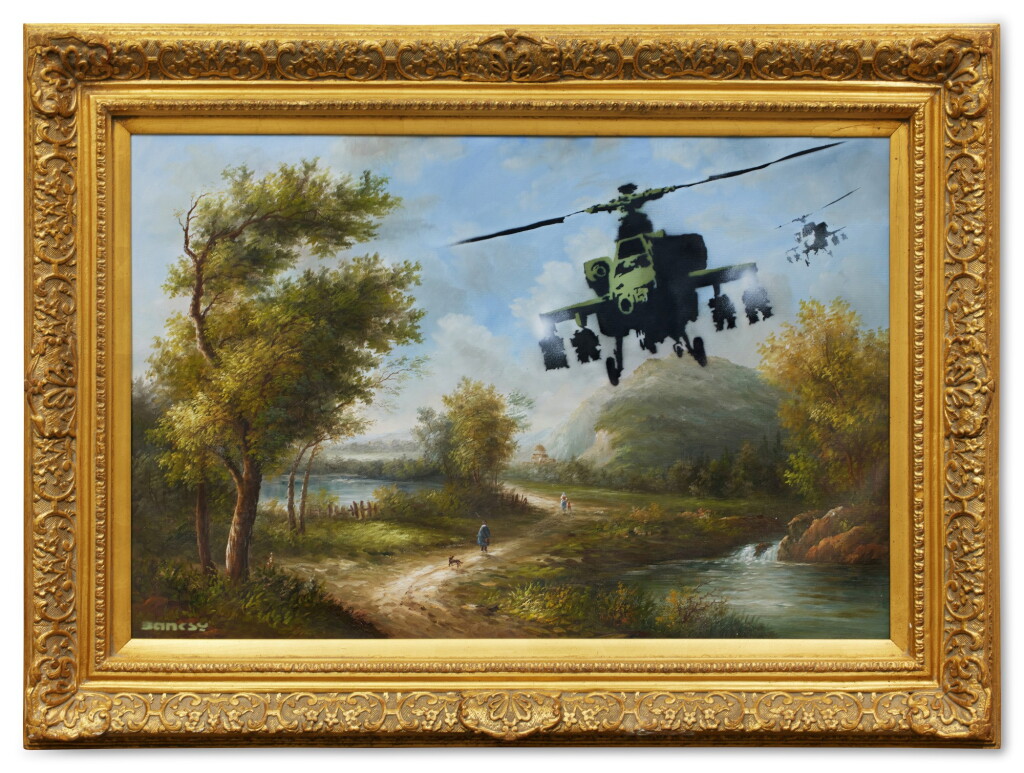 View full screen - View 1 of Lot 7. Vandalised Oil (Choppers).