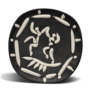 View full screen - View 1 of Lot 72. PABLO PICASSO | DEUX DANSEURS (A. R. 380).