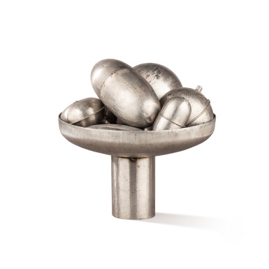 View full screen - View 1 of Lot 8. Unique Fruits bowl, 1968 | Coupe de fruits, pièce unique 1968.