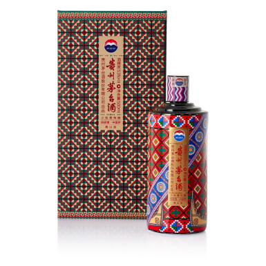 View full screen - View 1 of Lot 5764. 2017年產 貴州茅台酒 五十六個民族紀念酒 - 高山族 Kweichow Moutai 56 Tribes Series 2017 (1 BT50).