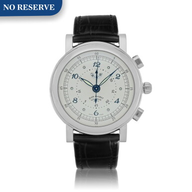 View full screen - View 1 of Lot 428. ALEXANDRE II LIMITED EDITION STAINLESS STEEL CHRONOGRAPH WRISTWATCH CIRCA 2010.