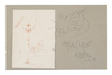 View full screen - View 1 of Lot 79. SALVADOR DALÍ | SANS TITRE.
