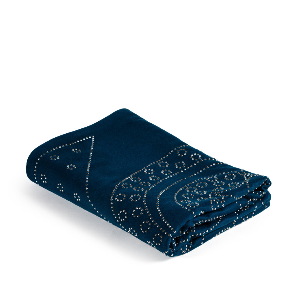 View full screen - View 1 of Lot 793. Set of Three: Black Throw, Blue Throw and Électrique Cashmere Throw.