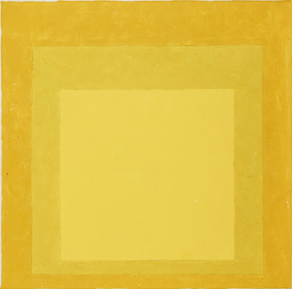 View full screen - View 1 of Lot 85. Study for a Homage to the Square.