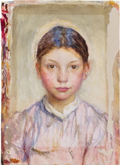 View full screen - View 1 of Lot 62. Head of a girl.