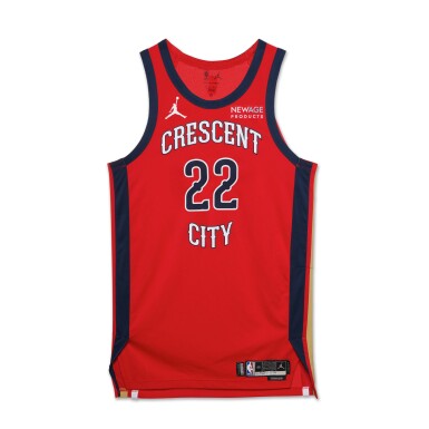 View full screen - View 1 of Lot 185. Elfrid Payton New Orleans Pelicans 2024-2025 Emirates NBA Cup Game Worn Statement Edition Jersey.