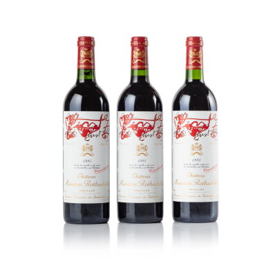View full screen - View 1 of Lot 299. Château Mouton Rothschild 1995 (3 BT).
