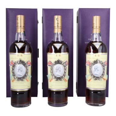 View full screen - View 1 of Lot 5020. The Macallan The Queen's Diamond Jubilee 52.0 abv NV (3 BT70).