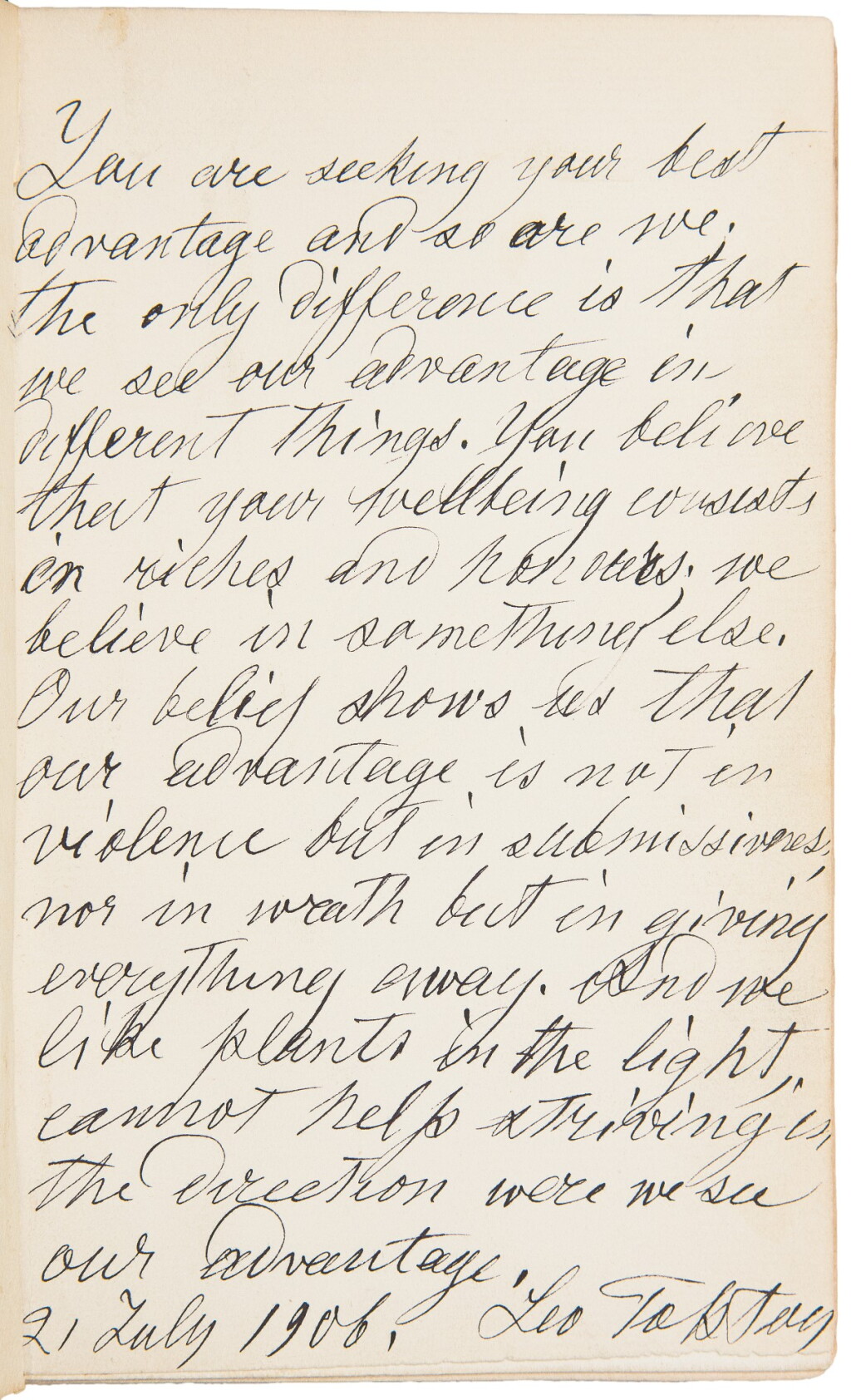 View full screen - View 1 of Lot 163. TOLSTOY, LEO | The Novels and other Works of Lyof N. Tolstoï. New York: Charles Scribner's Sons, 1899-1904.
