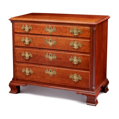 View full screen - View 1 of Lot 329. A Chippendale Chest of Drawers, Pennsylvania, circa 1775.