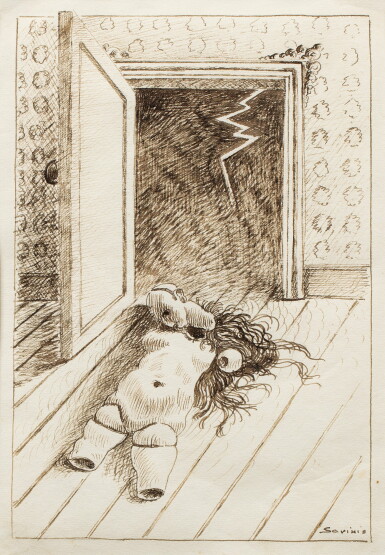 View full screen - View 1 of Lot 5. ALBERTO SAVINIO | CASA DI BAMBOLA.