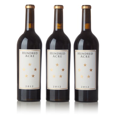 View full screen - View 1 of Lot 480. Hundred Acre Ark Vineyard Cabernet Sauvignon 2012 (3 BT).