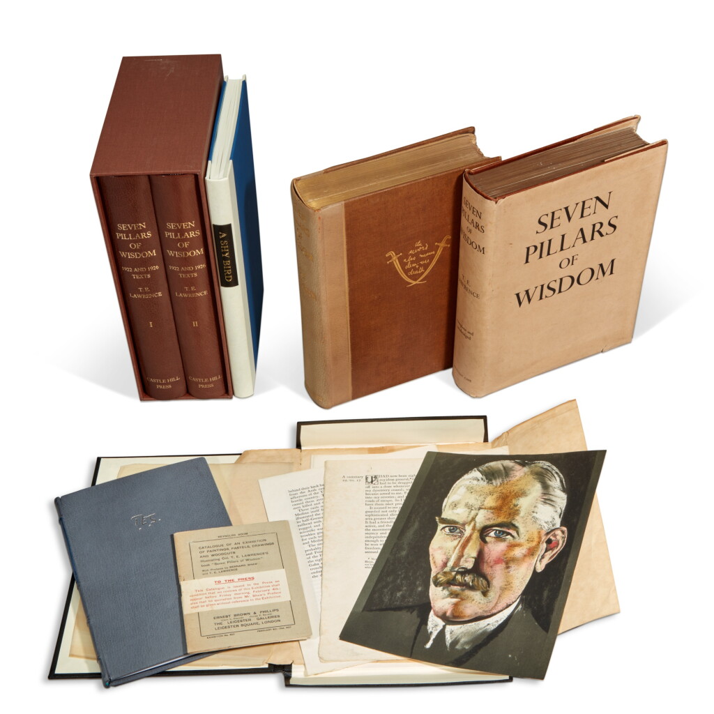 View full screen - View 1 of Lot 208. T. E. Lawrence | A collection of items relating to Seven Pillars of Wisdom.