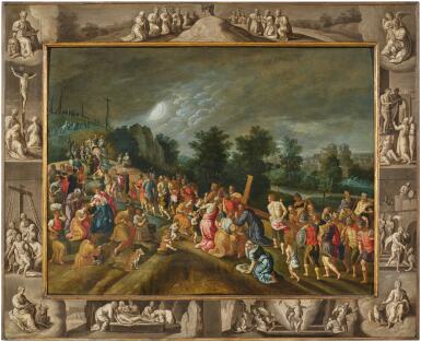 View full screen - View 1 of Lot 257. Christ on the Road to Calvary.