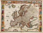 EUROPE | A collection of seven maps, 16th- and 17th-century