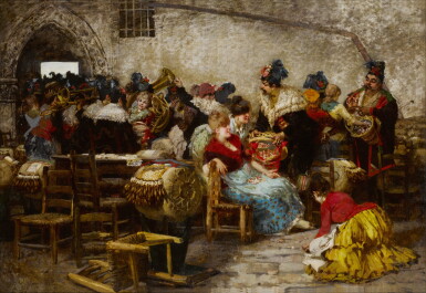 View full screen - View 1 of Lot 467. The Lace-Makers of Venice.
