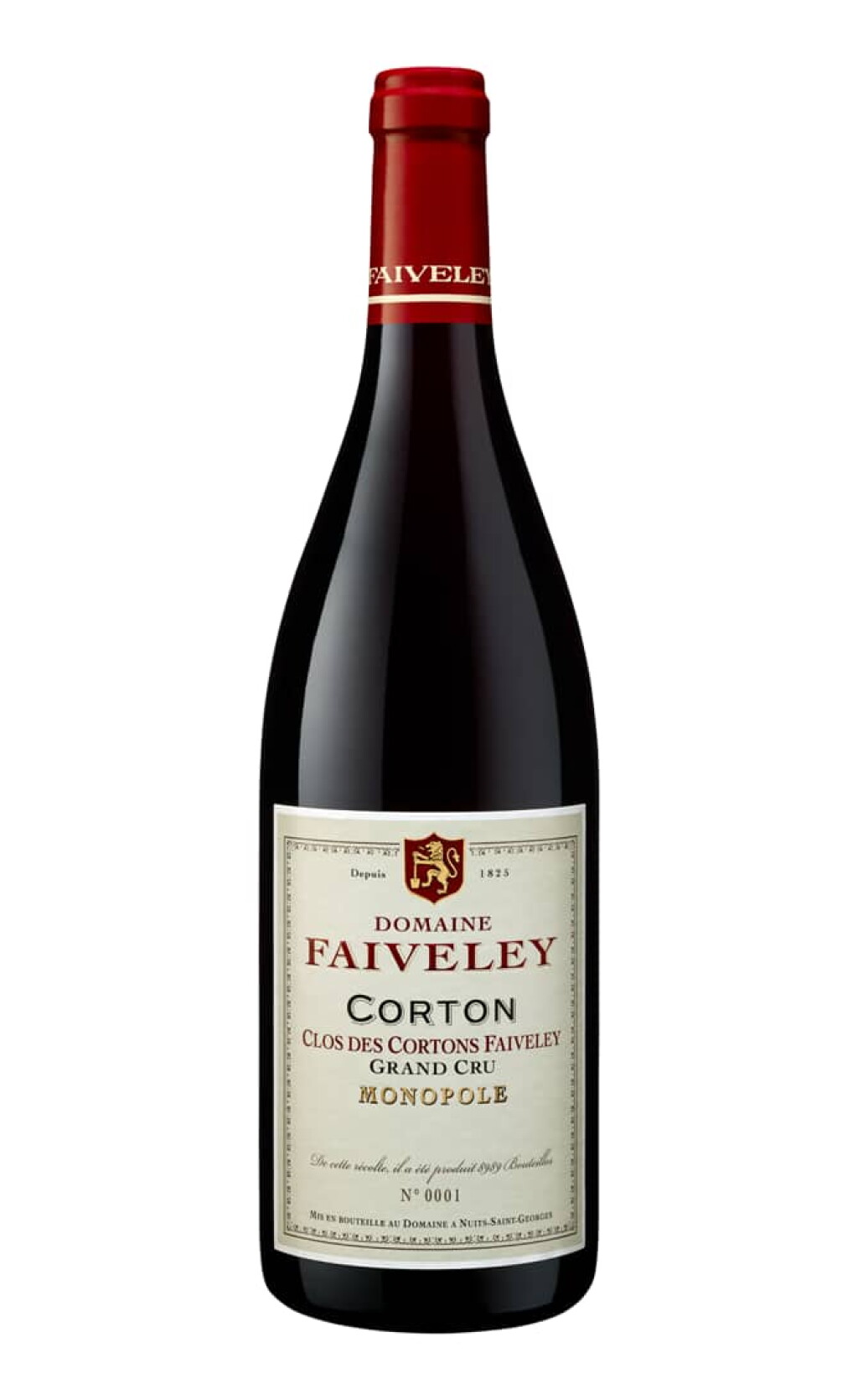View full screen - View 1 of Lot 173. Corton, Clos des Cortons Faiveley Faiveley "Vertical" (5 BT).