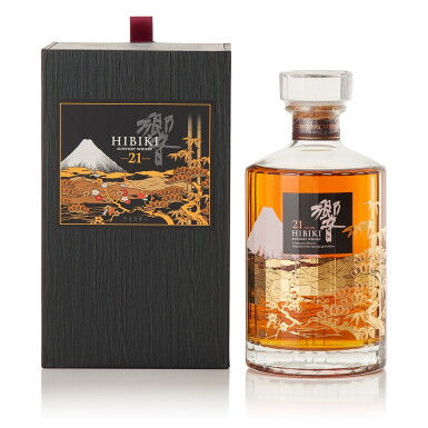 View full screen - View 1 of Lot 379. 響 Hibiki 21 Year Old Kacho Fugetsu Limited Edition 43.0 abv NV (1 BT70).