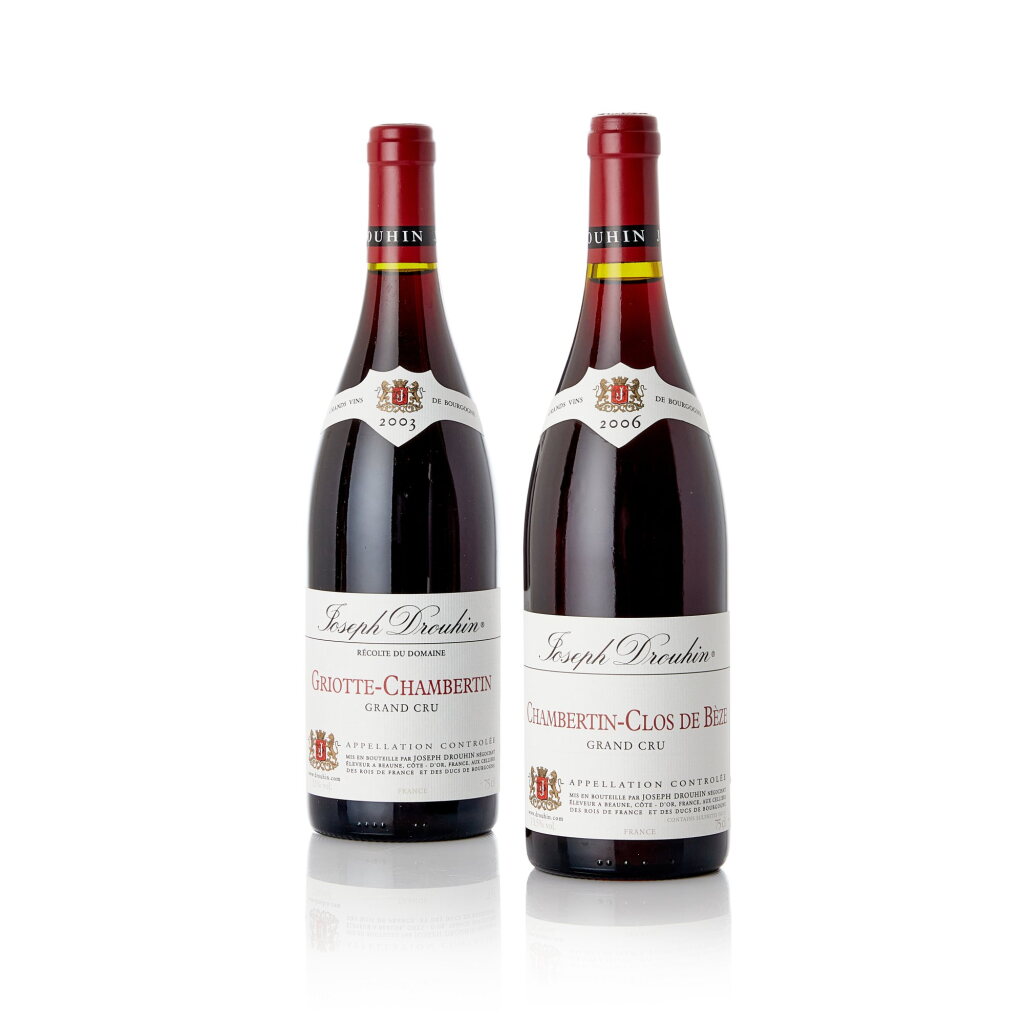View full screen - View 1 of Lot 2547. Griotte Chambertin 2003 Joseph Drouhin (12 BT).