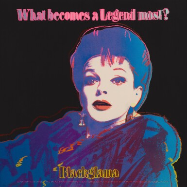 View full screen - View 1 of Lot 228. Blackglama (Judy Garland) (Feldman & Schellmann II.351).