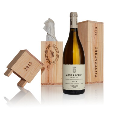 View full screen - View 1 of Lot 164. Montrachet 2015 Domaine des Comtes Lafon (3 BT).