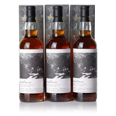 View full screen - View 1 of Lot 3437. Monymusk MMW The Whisky Blues 12 Year Old Cask #433029 66.9 abv 2010 (3 BT70).